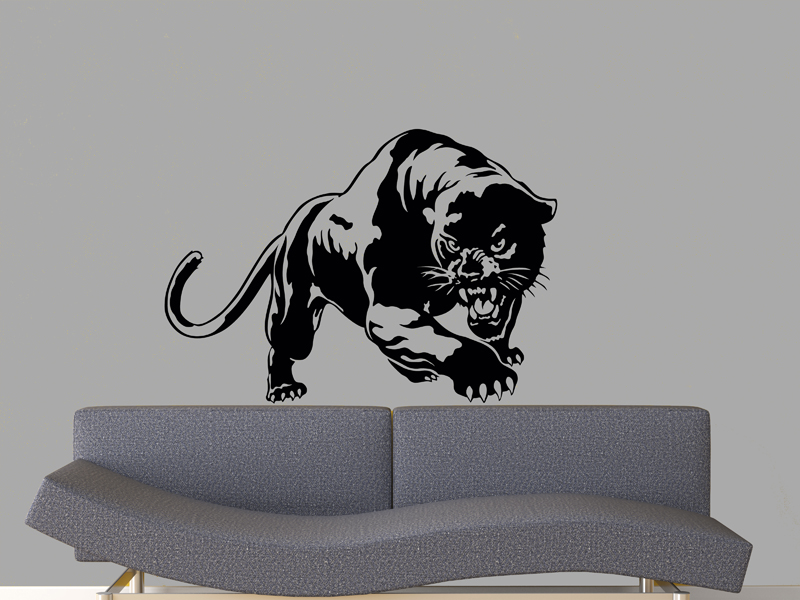 Black Panther 2 Vinyl Wall Decal 23"x33" on Luulla